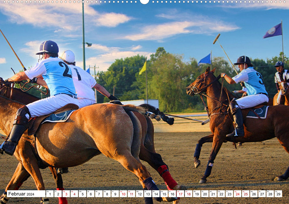 Sports d'équipe - gagner en équipe (Calendrier mural CALVENDO 2024) 