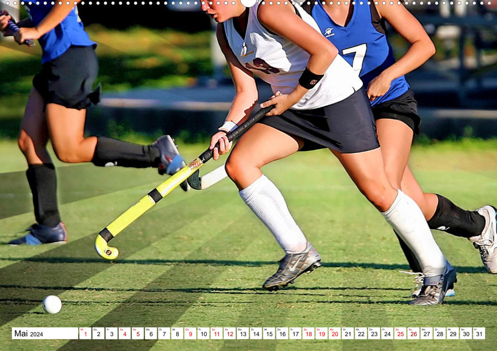 Sports d'équipe - gagner en équipe (Calendrier mural CALVENDO 2024) 