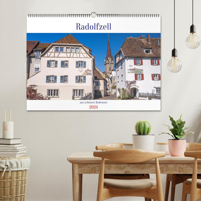 Radolfzell am schönen Bodensee (CALVENDO Wandkalender 2024)