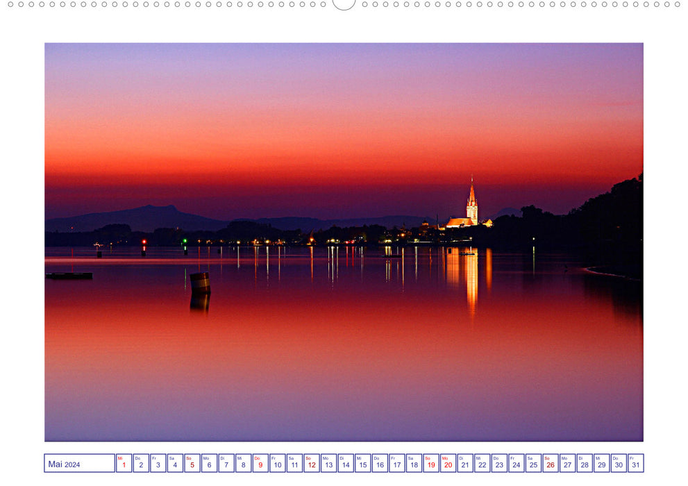 Radolfzell sur le magnifique lac de Constance (Calvendo Premium Wall Calendar 2024) 