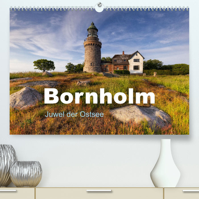 Bornholm Joyau de la mer Baltique (Calvendo Premium Calendrier mural 2024) 