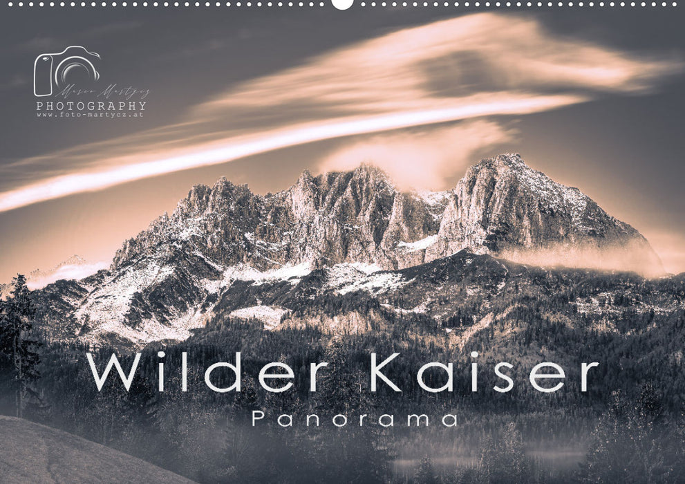 Wilder Kaiser Panorama 2024AT-Version (CALVENDO Wandkalender 2024)