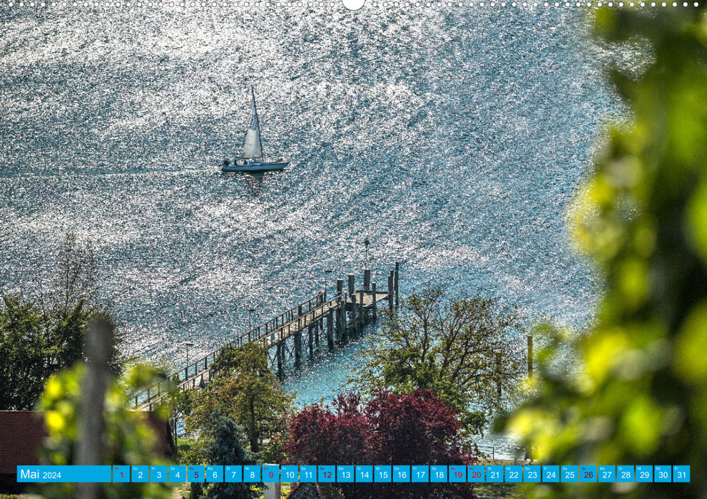 Meersburg - pittoreske Kleinstadt am Bodensee (CALVENDO Wandkalender 2024)