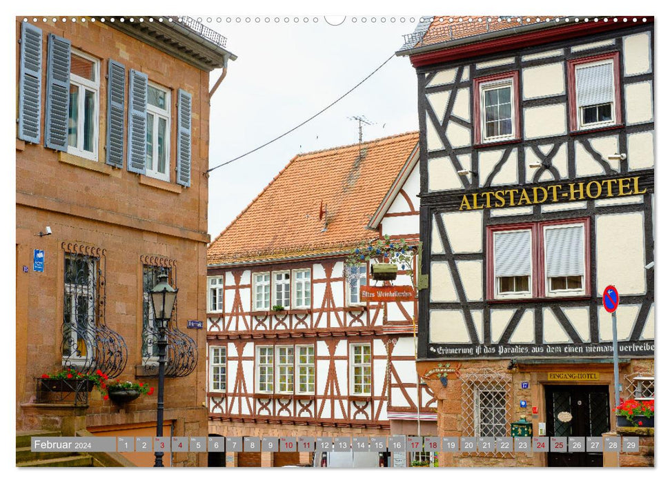 A look at Gelnhausen (CALVENDO Premium Wall Calendar 2024) 