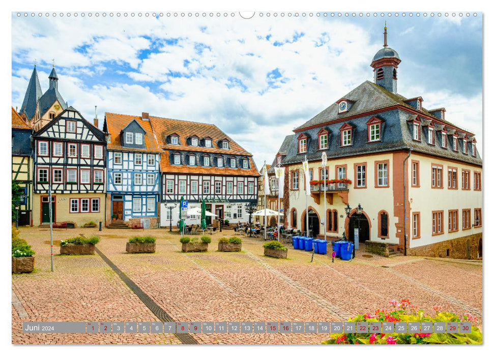 A look at Gelnhausen (CALVENDO Premium Wall Calendar 2024) 