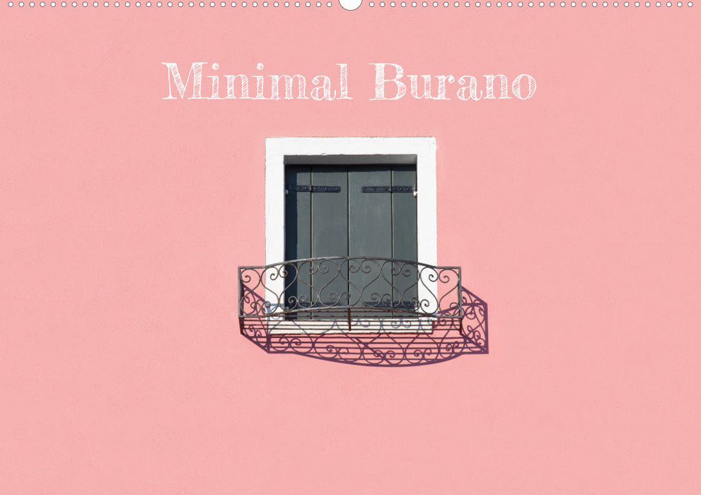Minimal Burano (CALVENDO Wandkalender 2024)