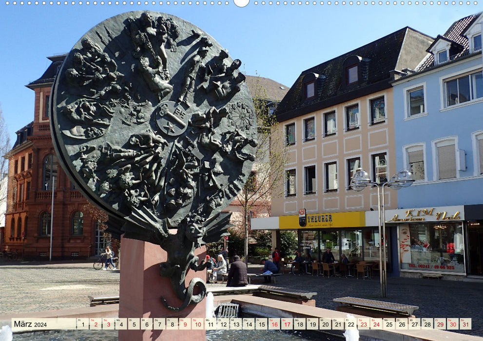 Worms-Nibelungenstadt am Rhein (CALVENDO Wandkalender 2024)