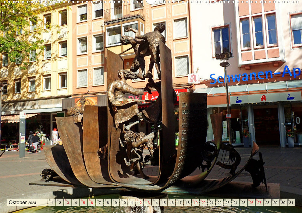 Worms-Nibelungenstadt am Rhein (CALVENDO Premium Wandkalender 2024)