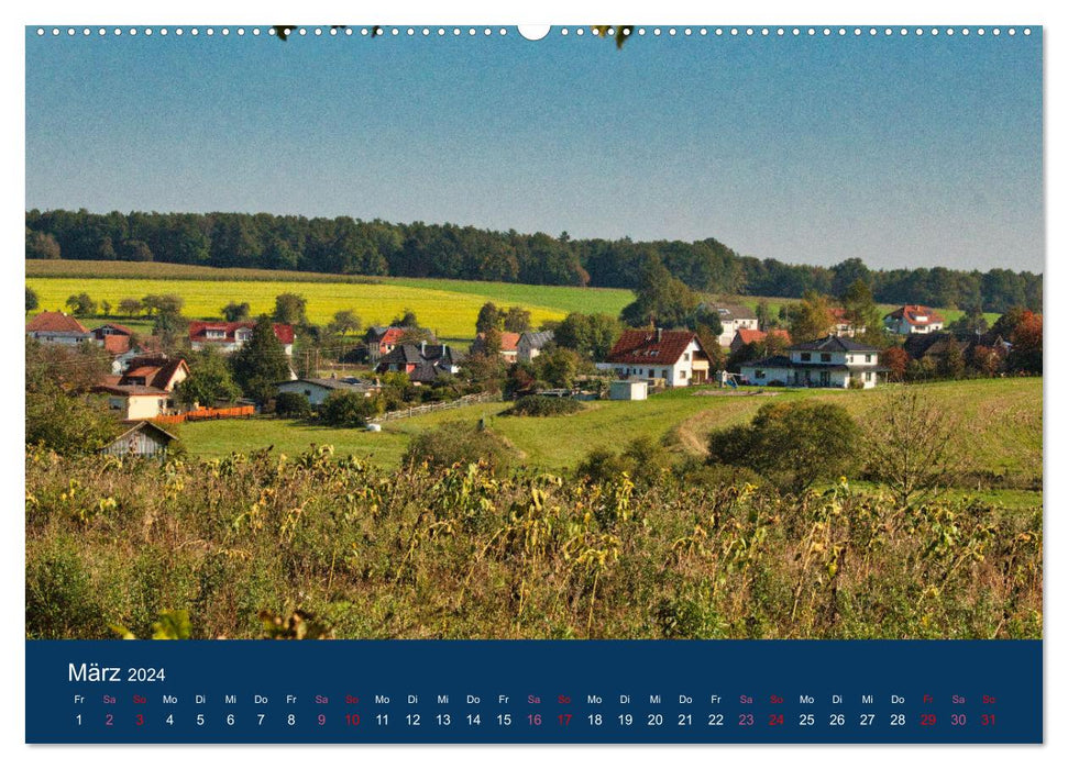 Deutsche Landschaften - eine Reise durch die Jahreszeiten (CALVENDO Wandkalender 2024)