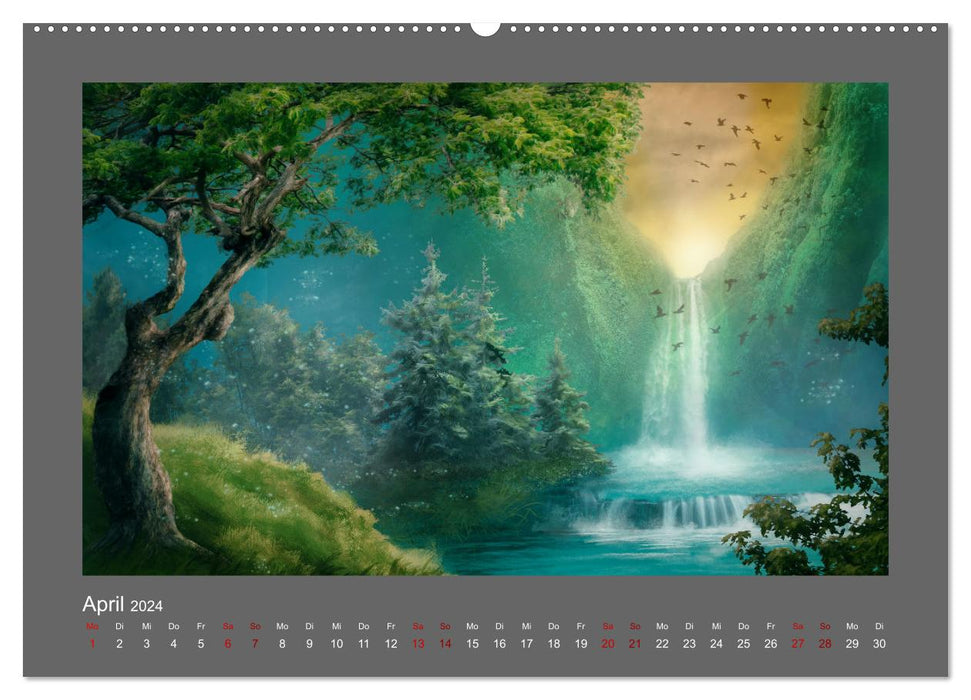 Secrets of the ancient forest (CALVENDO Premium Wall Calendar 2024) 