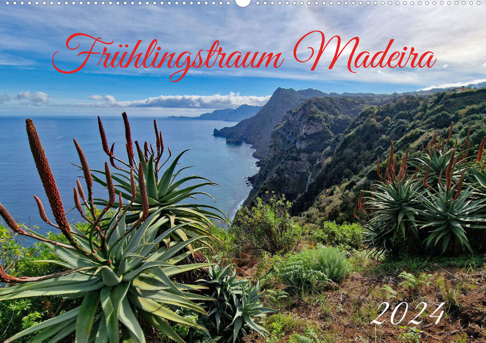 Spring Dream Madeira (CALVENDO Wall Calendar 2024) 