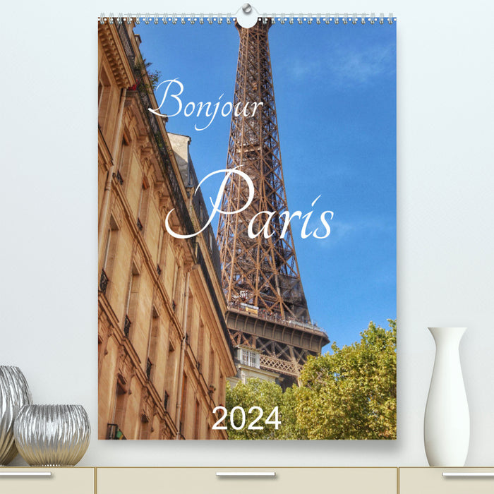 Pariser Ansichten (CALVENDO Premium Wandkalender 2024)