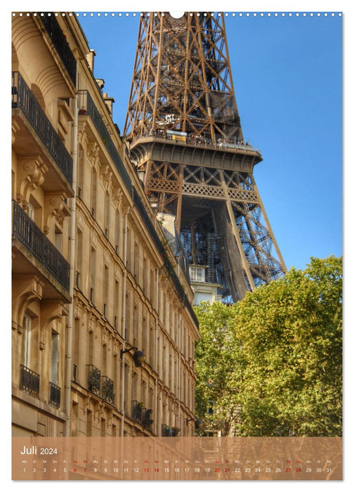 Vues de Paris (Calvendo Premium Calendrier mural 2024) 