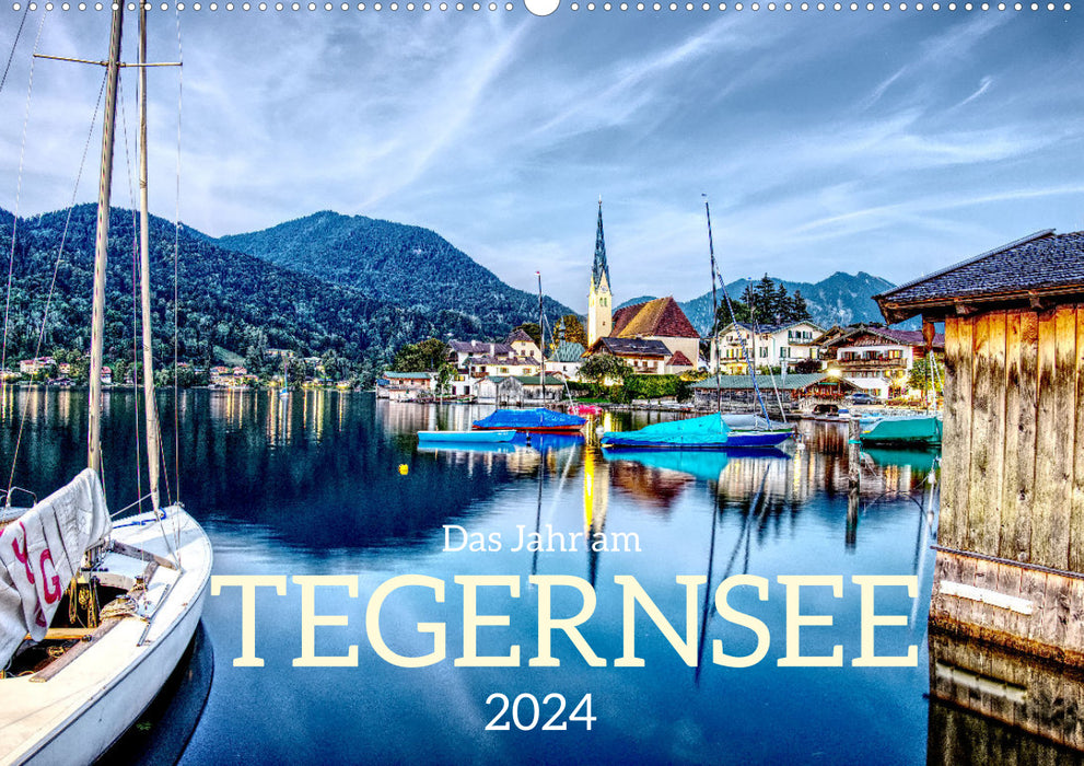 Das Jahr am Tegernsee (CALVENDO Wandkalender 2024)