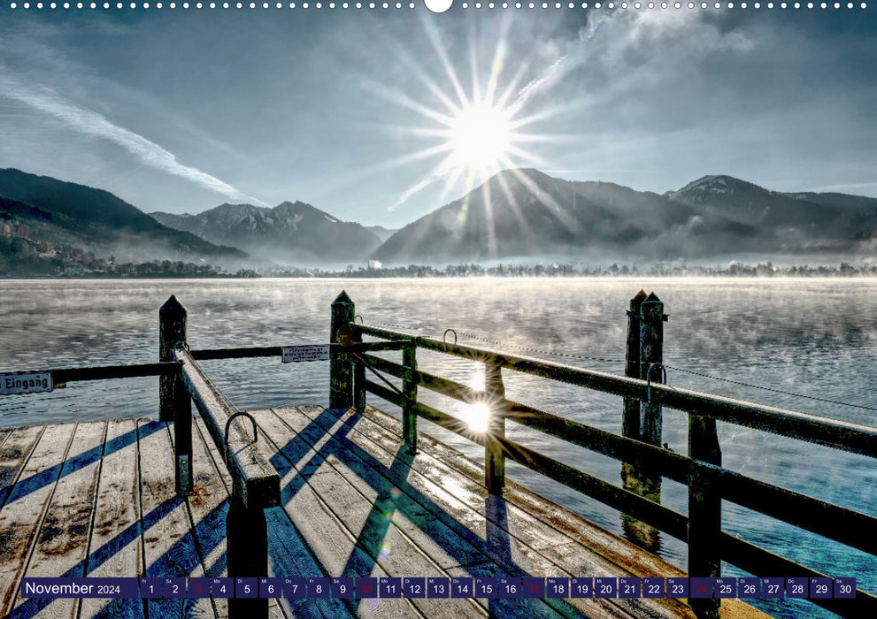 Das Jahr am Tegernsee (CALVENDO Wandkalender 2024)