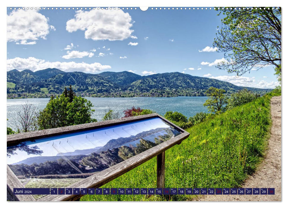 Das Jahr am Tegernsee (CALVENDO Wandkalender 2024)