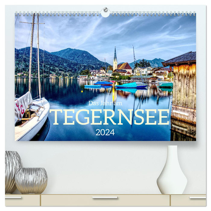 L'année à Tegernsee (Calendrier mural CALVENDO Premium 2024) 