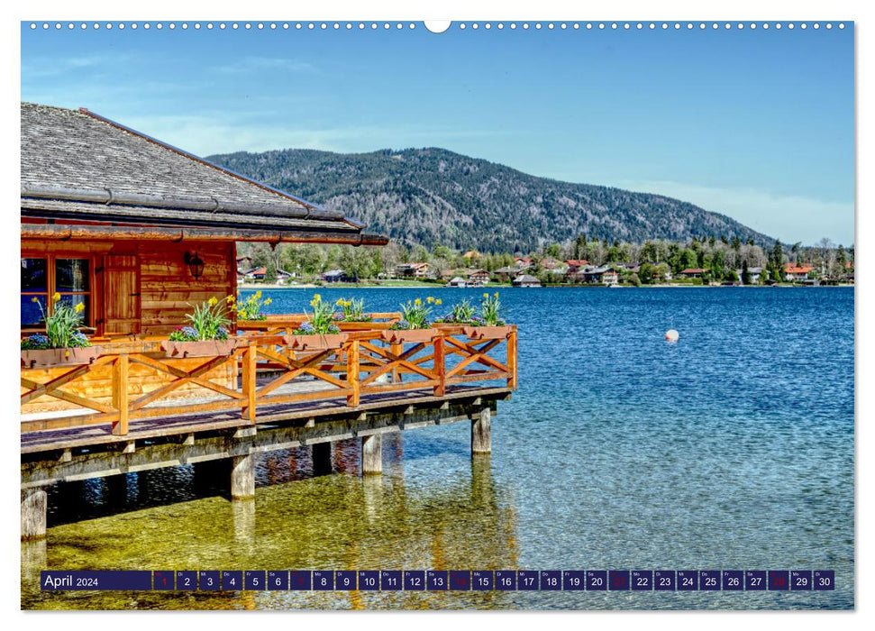 Das Jahr am Tegernsee (CALVENDO Premium Wandkalender 2024)