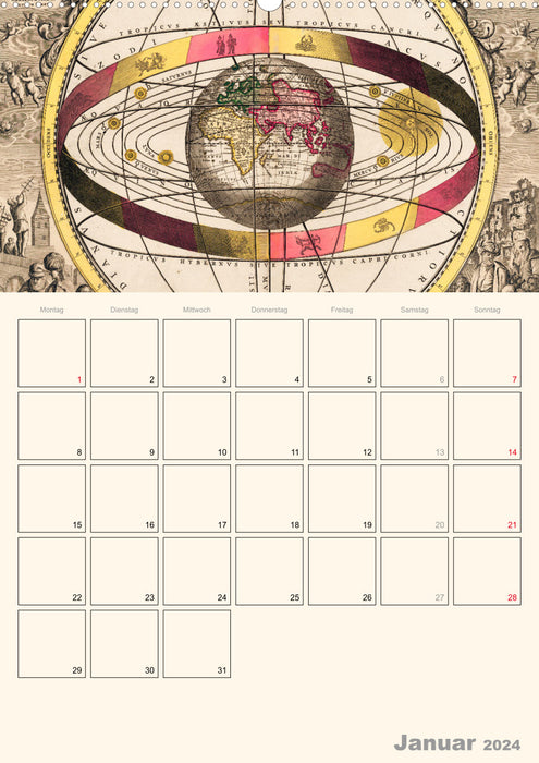 Zu den Sternen - mit Planerfunktion (CALVENDO Wandkalender 2024)