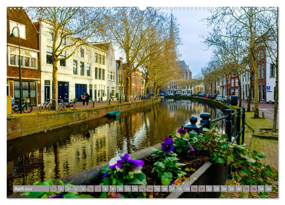 Un regard sur Gouda (Calendrier mural CALVENDO Premium 2024) 