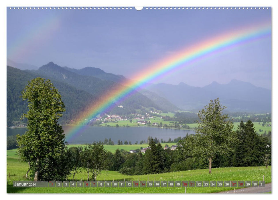 Kaiserwinkl - Photos d'été du Tyrol (Calvendo Premium Wall Calendar 2024) 