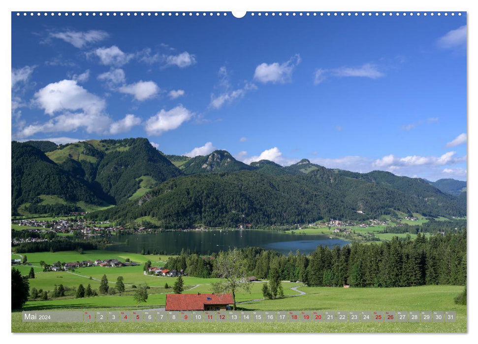 Kaiserwinkl - Summer pictures from Tyrol (CALVENDO Premium Wall Calendar 2024) 