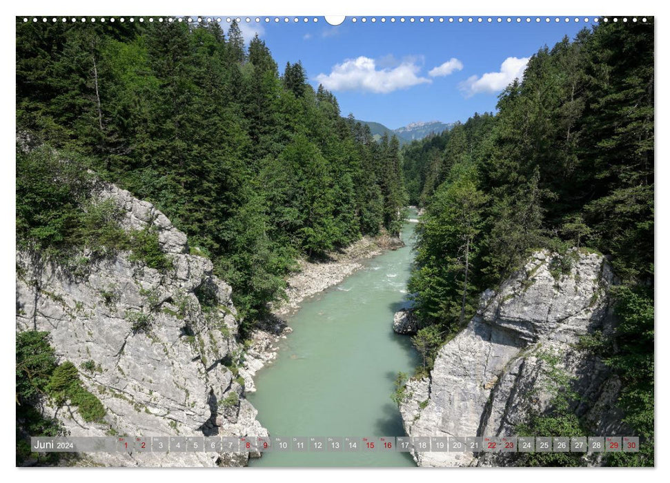 Kaiserwinkl - Photos d'été du Tyrol (Calvendo Premium Wall Calendar 2024) 