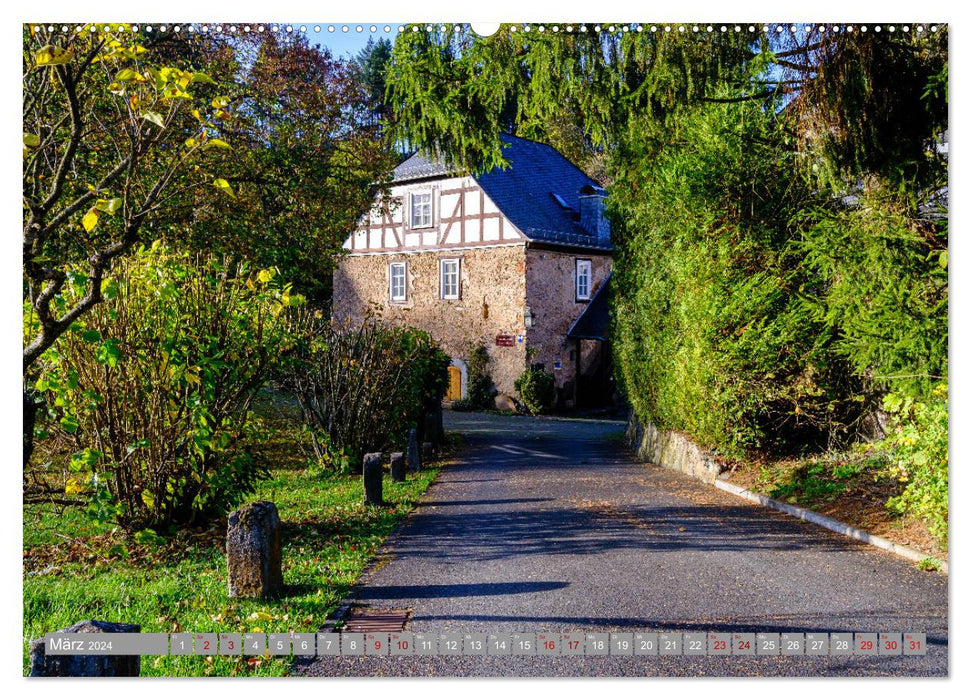 Un regard sur Braunfels (Calendrier mural CALVENDO Premium 2024) 