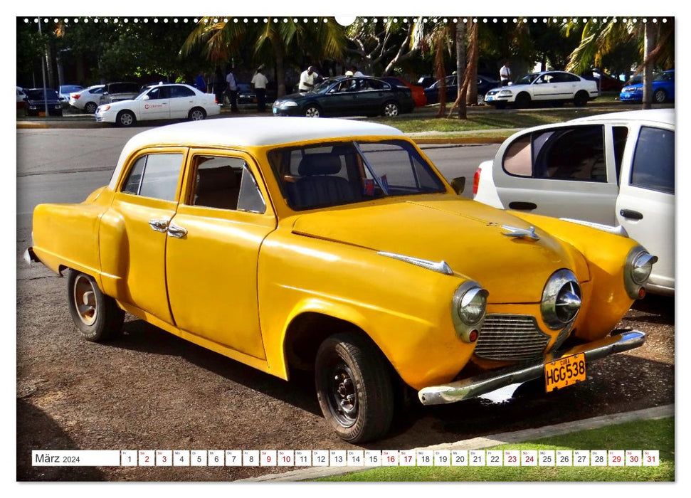 Best of Studebaker - The car with a nose (CALVENDO Premium Wall Calendar 2024) 