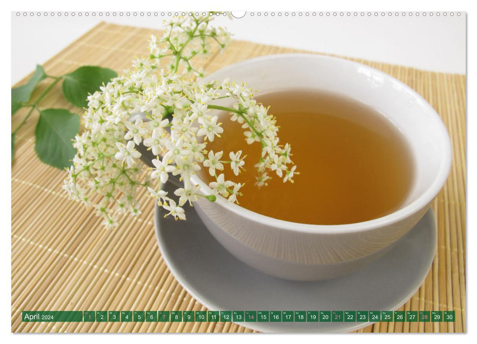 My flower tea (CALVENDO wall calendar 2024) 