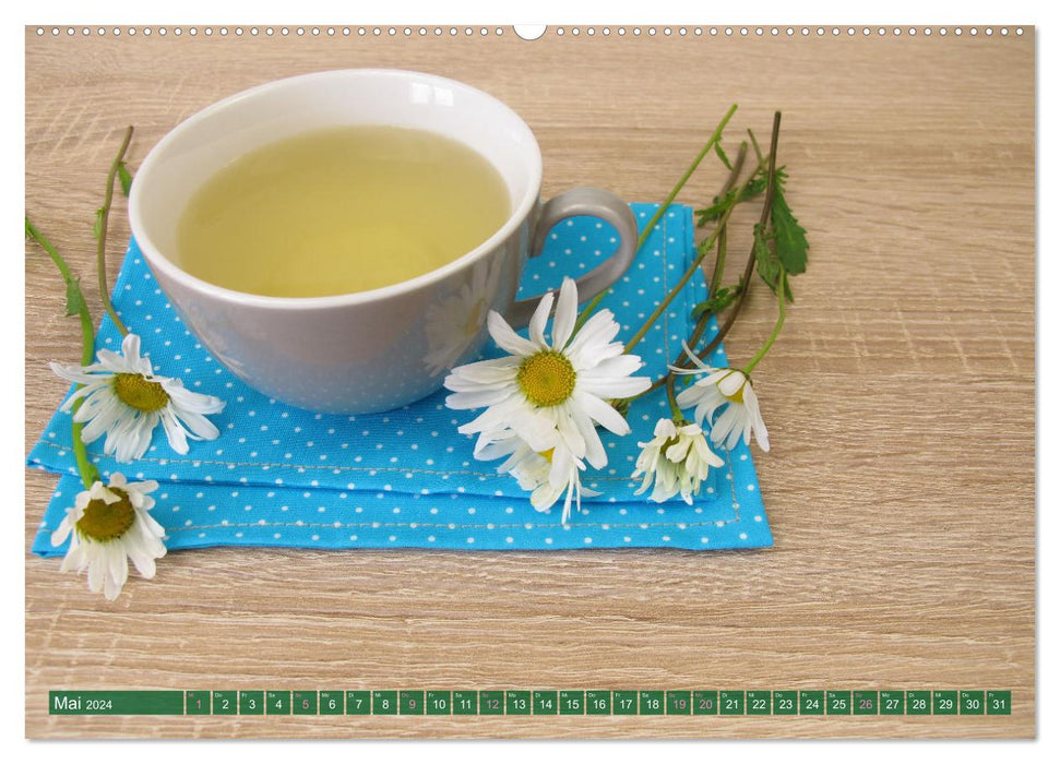My flower tea (CALVENDO Premium wall calendar 2024) 