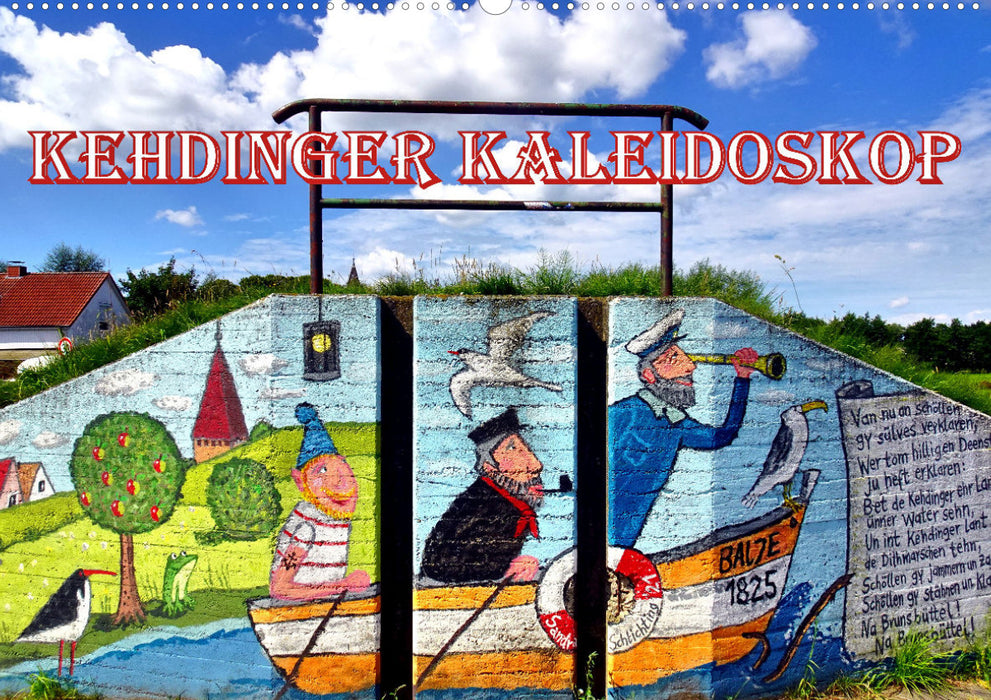 Kaléidoscope Kehdinger (calendrier mural CALVENDO 2024) 