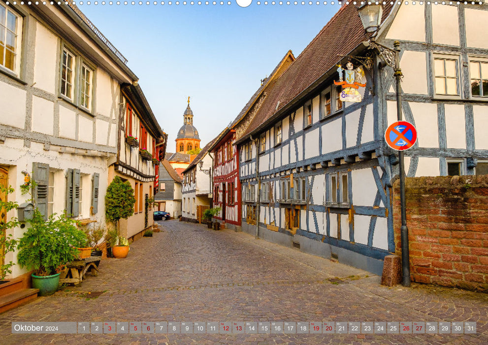 Ein Blick auf Seligenstadt (CALVENDO Wandkalender 2024)