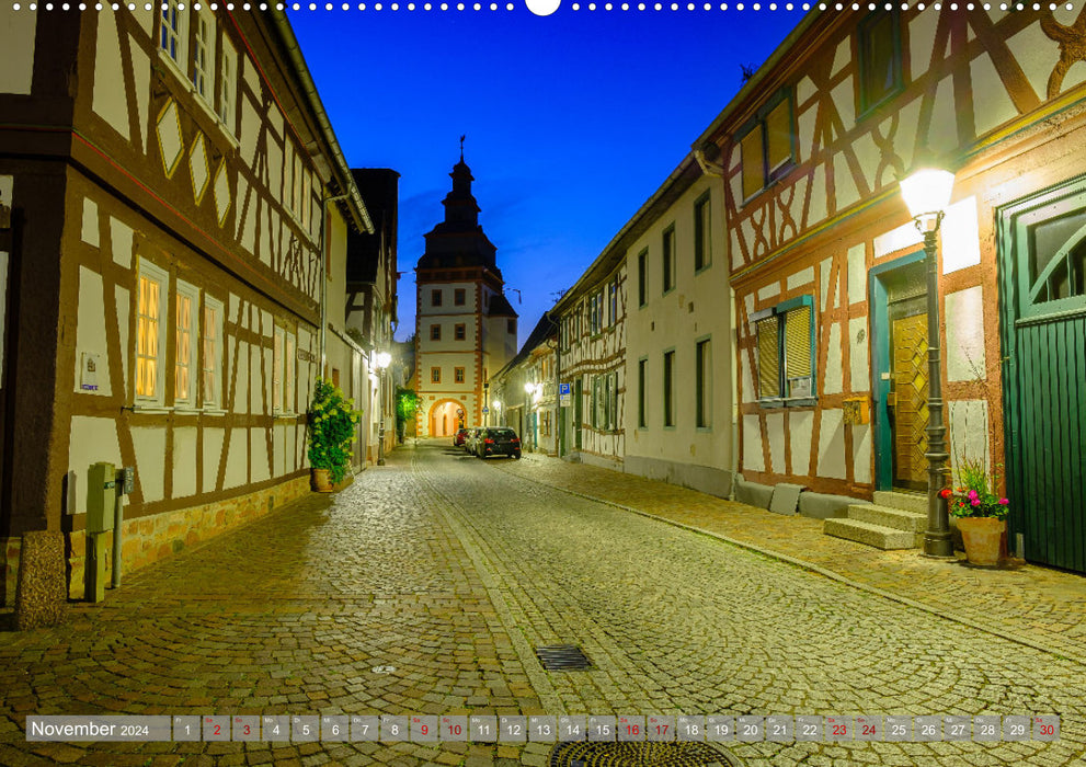 Ein Blick auf Seligenstadt (CALVENDO Wandkalender 2024)