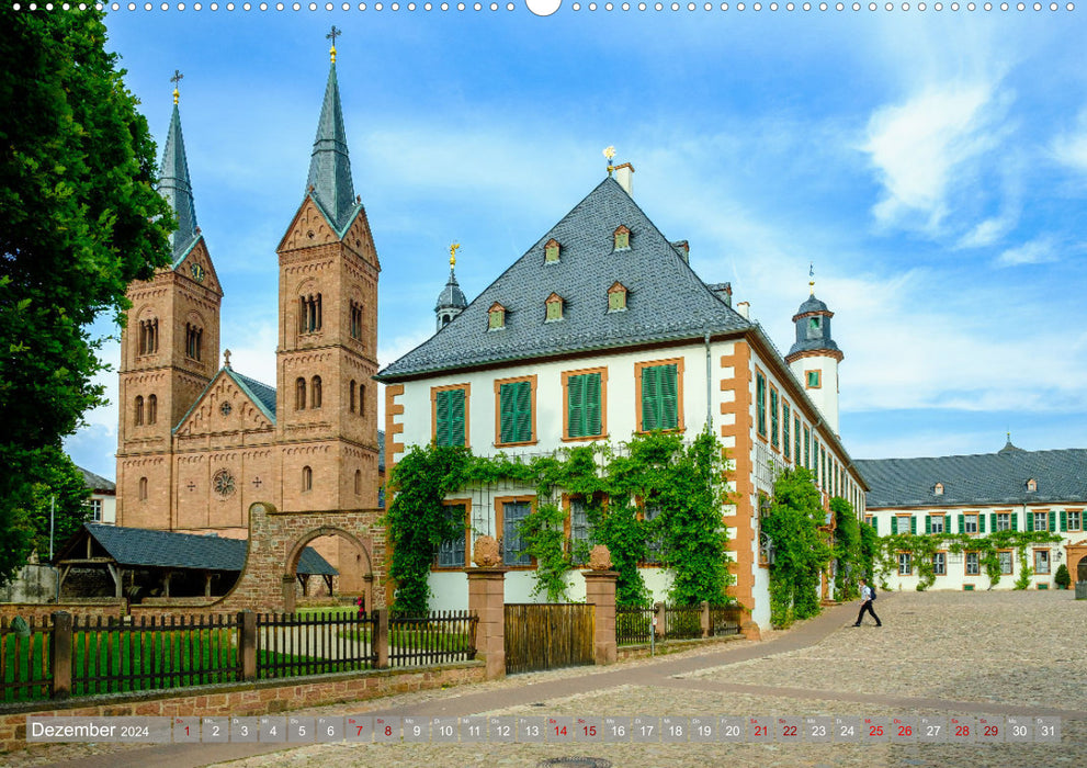 Ein Blick auf Seligenstadt (CALVENDO Wandkalender 2024)