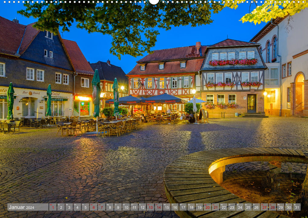 Ein Blick auf Seligenstadt (CALVENDO Wandkalender 2024)