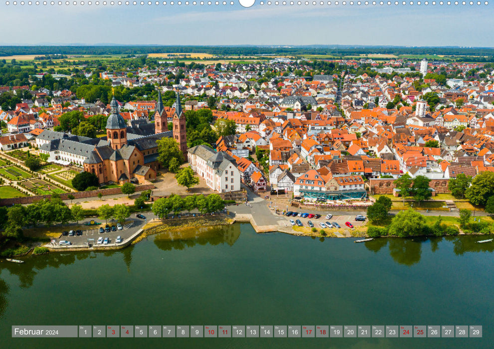 Ein Blick auf Seligenstadt (CALVENDO Wandkalender 2024)