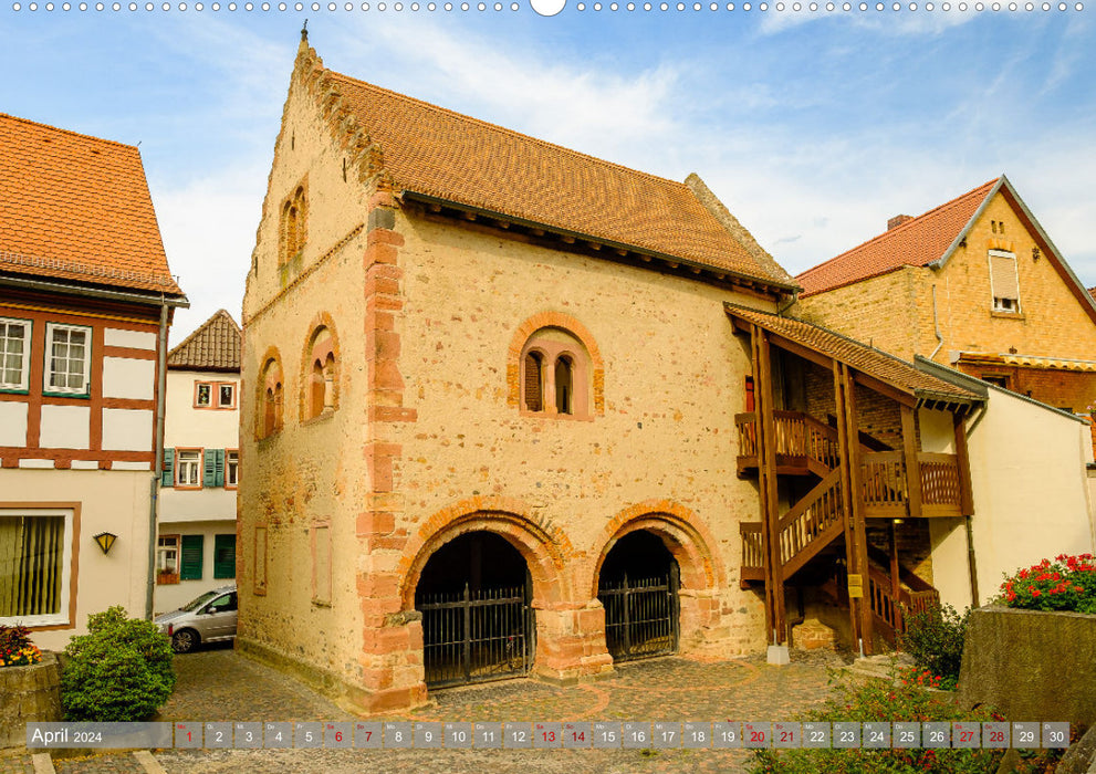 Ein Blick auf Seligenstadt (CALVENDO Wandkalender 2024)