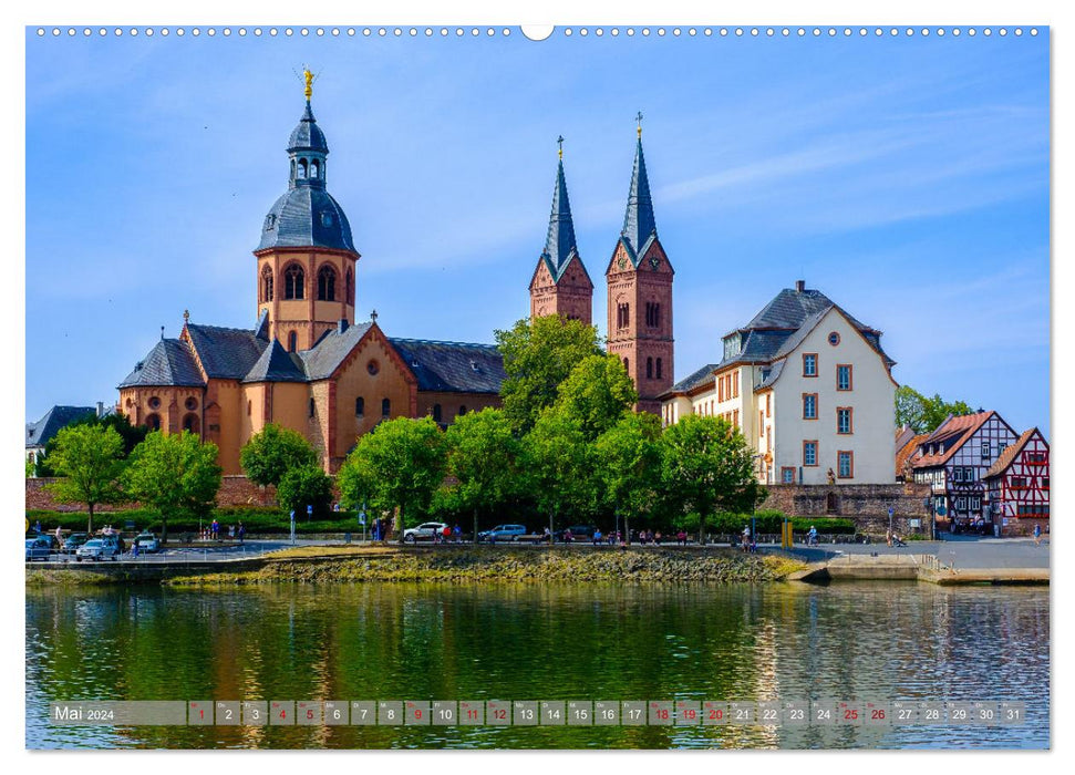 Ein Blick auf Seligenstadt (CALVENDO Wandkalender 2024)