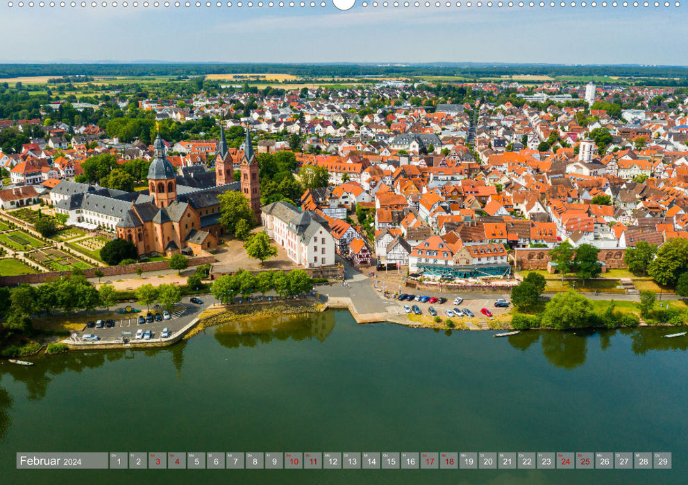 Ein Blick auf Seligenstadt (CALVENDO Premium Wandkalender 2024)