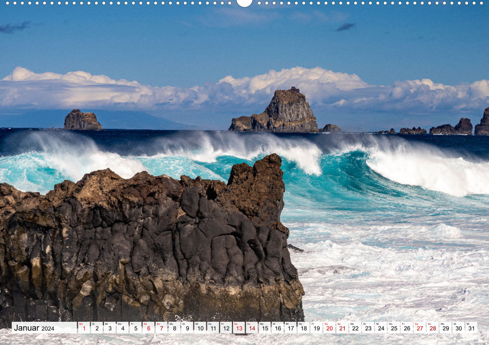 Kanarische Inseln - El Hierro (CALVENDO Wandkalender 2024)