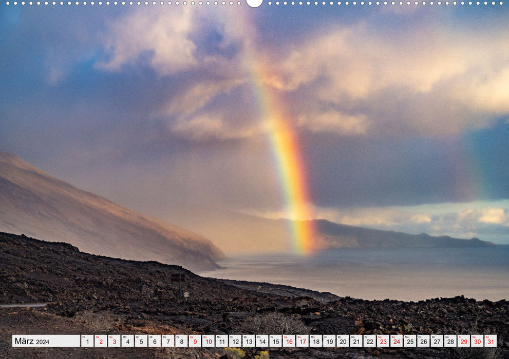 Canary Islands - El Hierro (CALVENDO wall calendar 2024) 