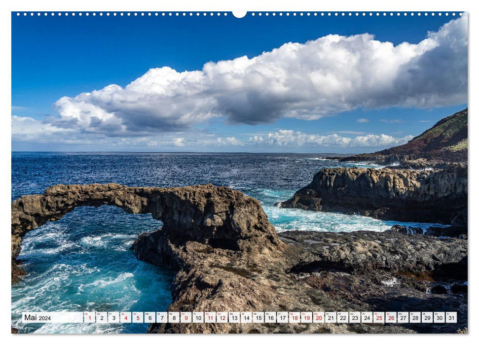 Kanarische Inseln - El Hierro (CALVENDO Wandkalender 2024)