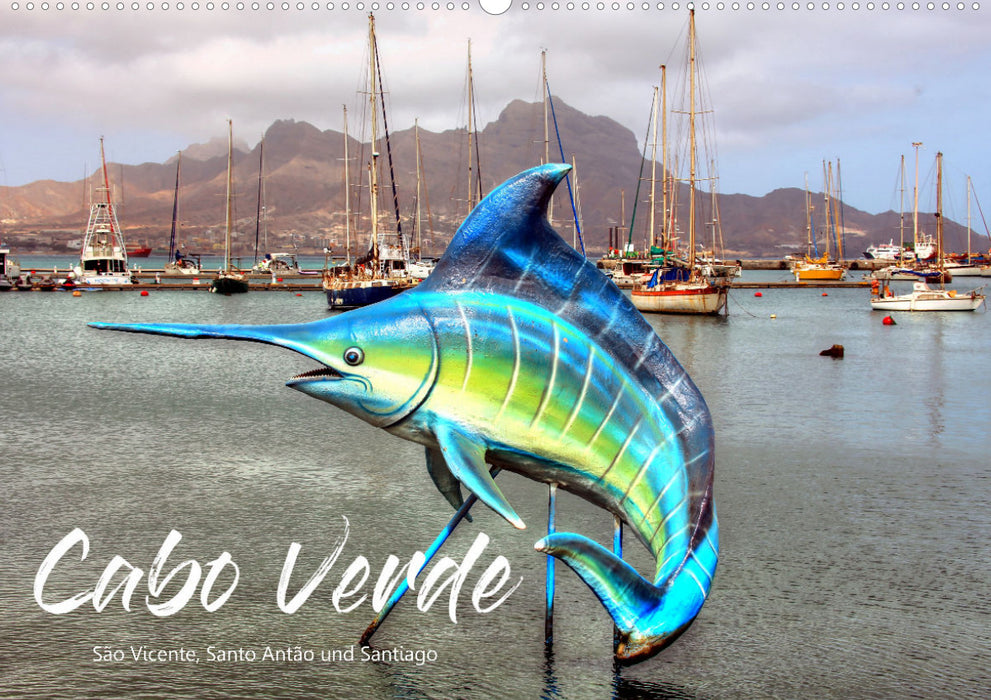 Cabo Verde - Sao Vicente, Santo Antao und Santiago (CALVENDO Wandkalender 2024)