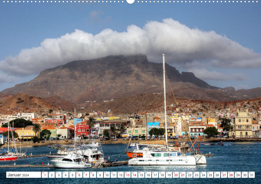 Cabo Verde - Sao Vicente, Santo Antao and Santiago (CALVENDO wall calendar 2024) 