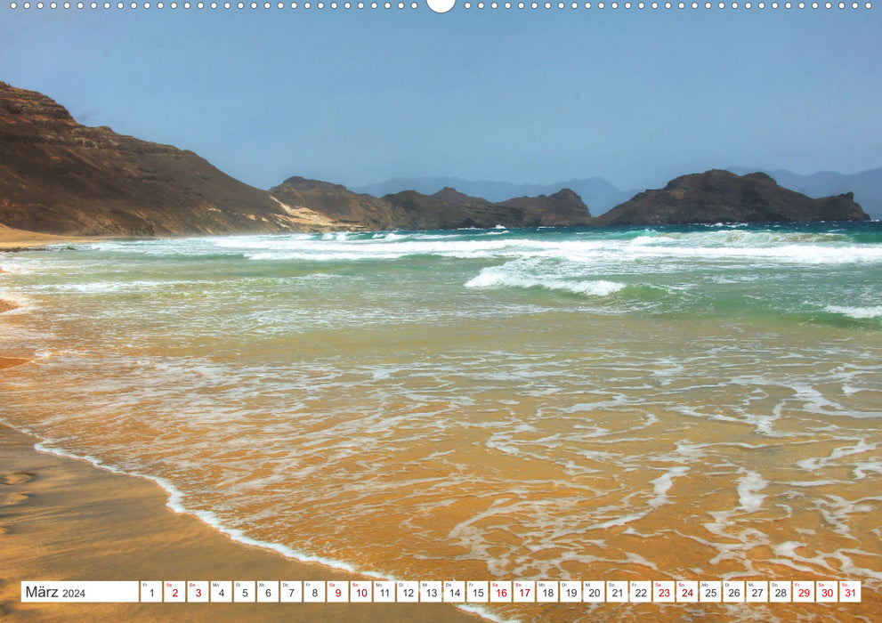 Cabo Verde - Sao Vicente, Santo Antao und Santiago (CALVENDO Wandkalender 2024)