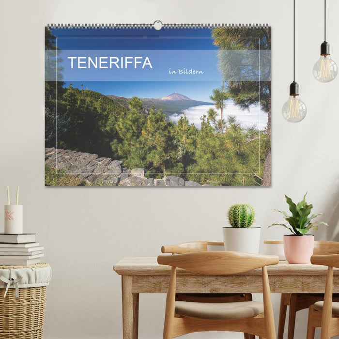 Tenerife en images (Calendrier mural CALVENDO 2024) 