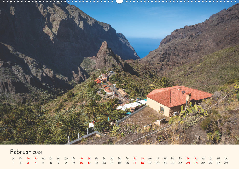 Tenerife in pictures (CALVENDO wall calendar 2024) 