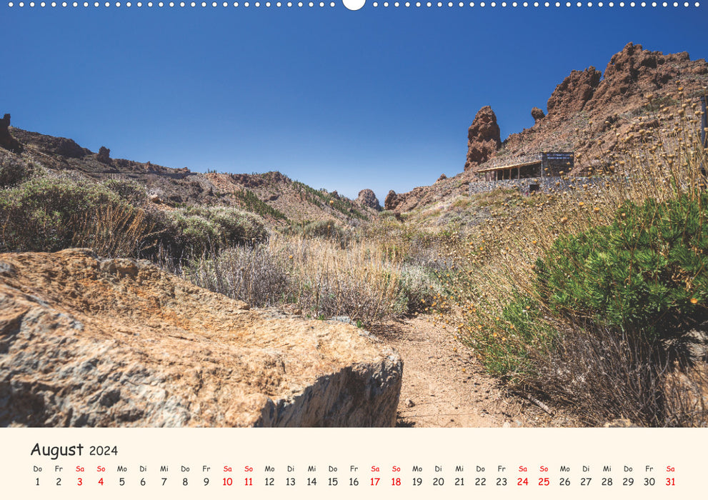 Tenerife en images (Calendrier mural CALVENDO 2024) 