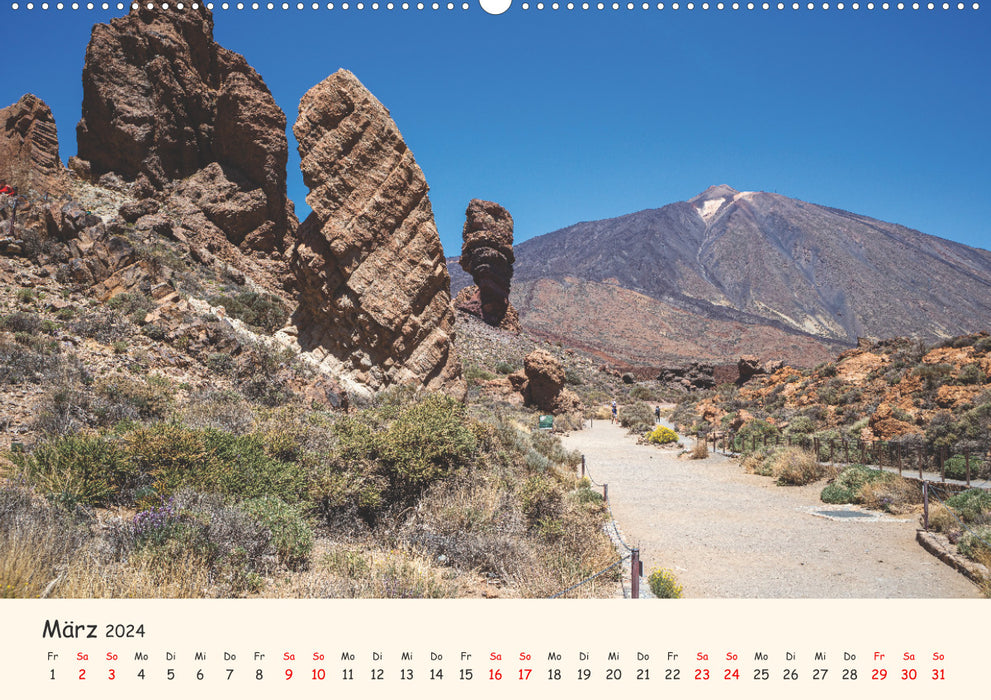 Teneriffa in Bildern (CALVENDO Premium Wandkalender 2024)